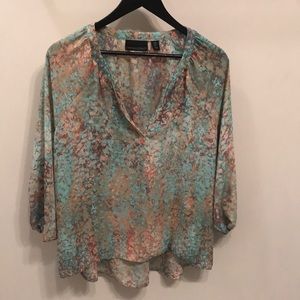 Cynthia Rowley 3/4 Sleeve Blouse